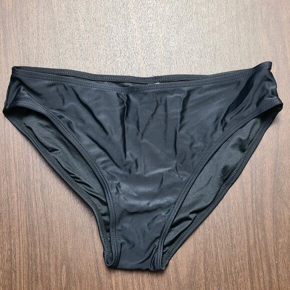 NWT Beachsissi Women’s Tankini Set Black Lace Top Black Bottoms M - Picture 4 of 8